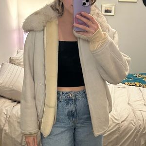 Sawyer of Napa Vintage Fur Suede Coat